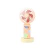 Rechargeable Mini Cartoon USB Fan & Phone Holder with Custom Logo