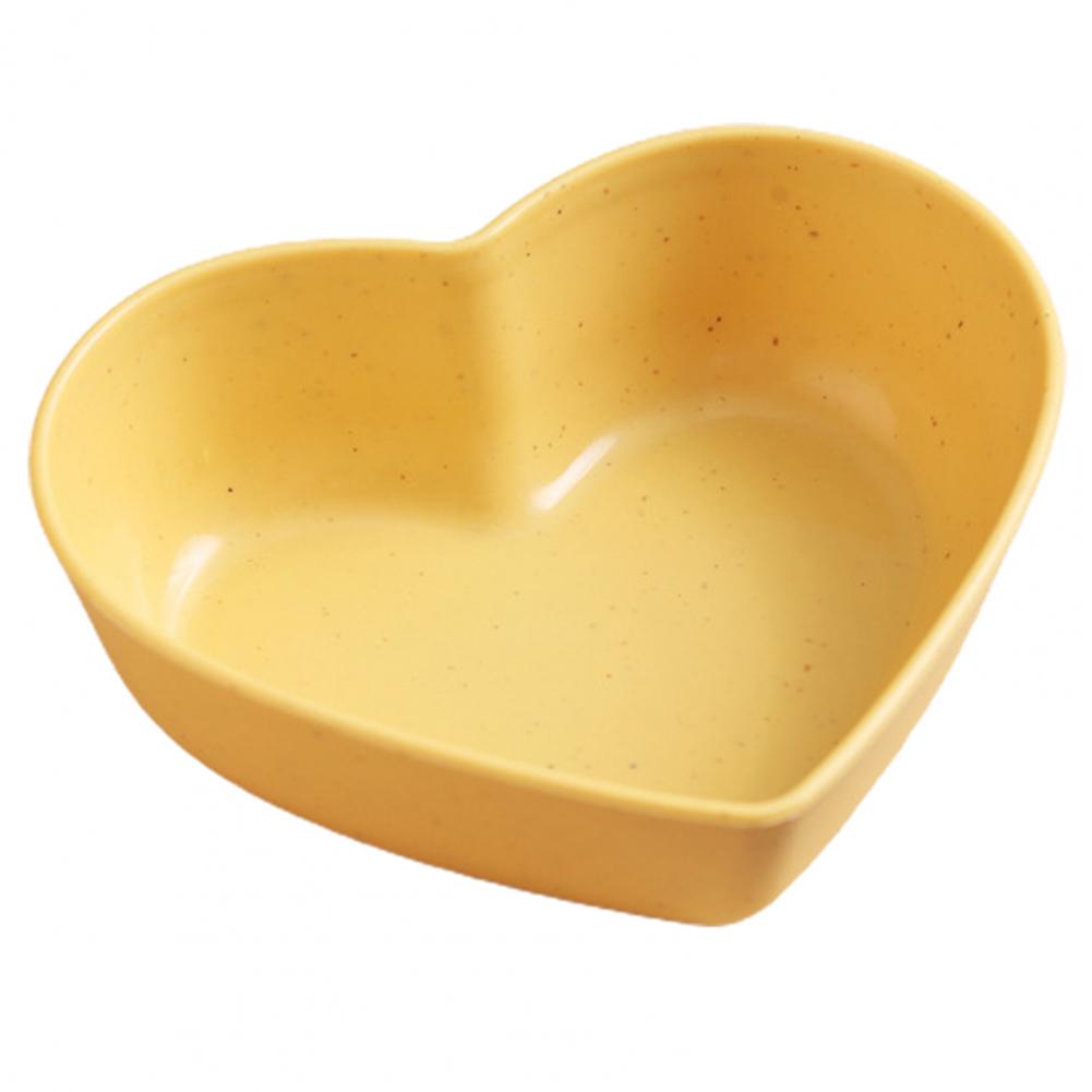 Kitchen Sauce Dish Dipping Soy Sauce Cup Heart-shaped Food Sauce Bowl Small Appetizer Plates Snack Plate Seasoning Dish