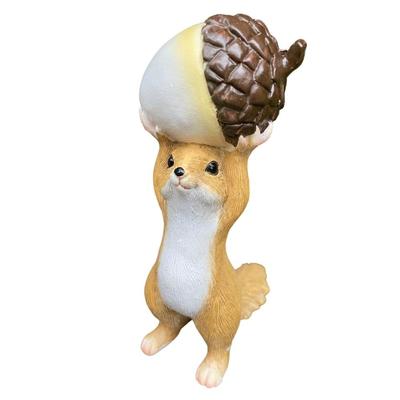 Garten Eichhörnchen Innenbereich Harz Garten Niedlich für Gartenarbeit und Außenbereich [S.T.S.G] Figur, Ornament, Dekor, Dekor, Zubehör, Ornament, Geschenk, (Stark