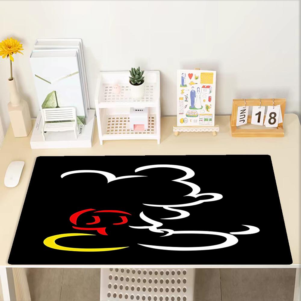 Mickey Theme Mouse Pad, Non Slip Rubber Base, Multifunctional Office & Home Decor, Perfect for Workspace Personalization.