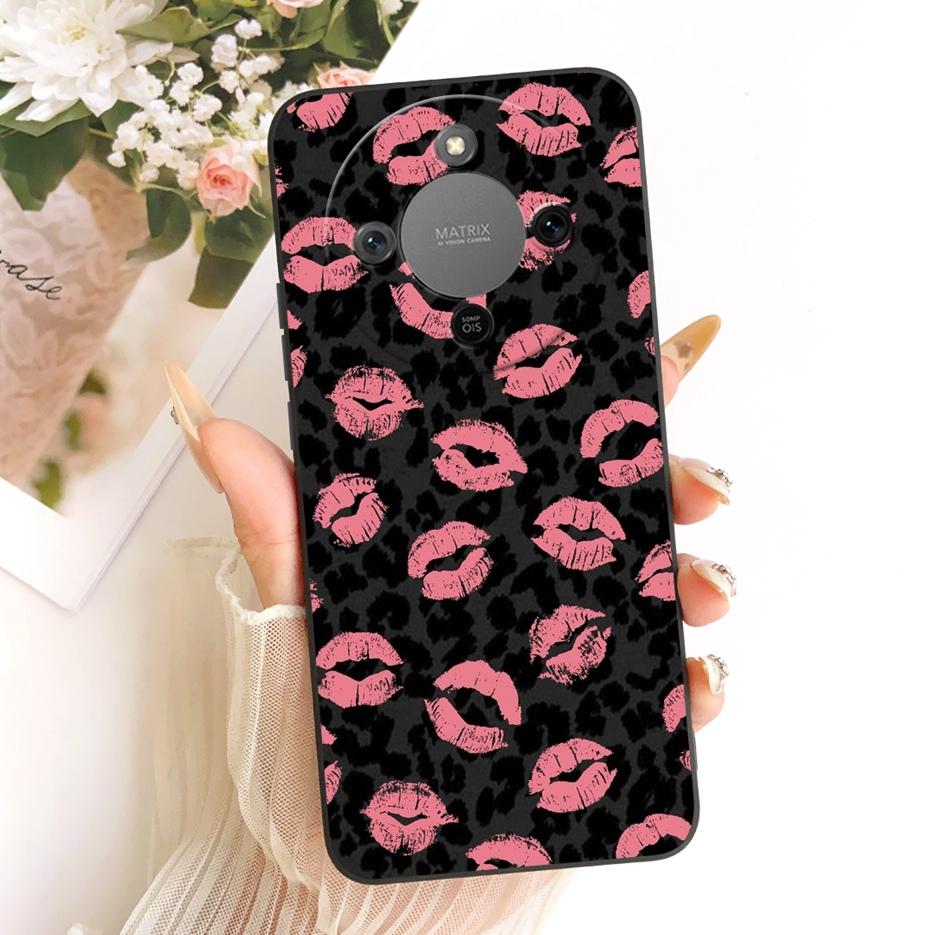 For Honor Magic 8 Lite Case Honor X9d MTN-NX1 Cute Dog Panda Cartoon Cover Silicone Case For Honor X70 X 70 HonorX9d Soft Fundas
