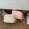 Einfache Wind-Nylon-Stoff-Schultertasche mit großem Fassungsvermögen für Damen