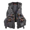 Fishing Vest Backpack Adjustable Shoulder Straps and Belt Black Average Size for Men and Women