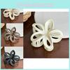 Versatile Flower Egg Hair Claw Clip In Multiple Colors For Effortless Styling Fashion And