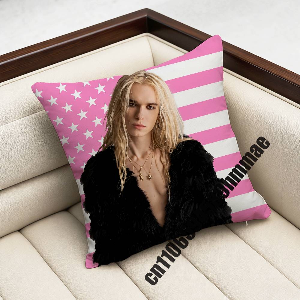 For Lgbt Gay Usa America 2-2Hollis Throw Pillow Case Sham 45X45Cm 40X40Cm Square Car Pillowcase Pad Cushion Cover