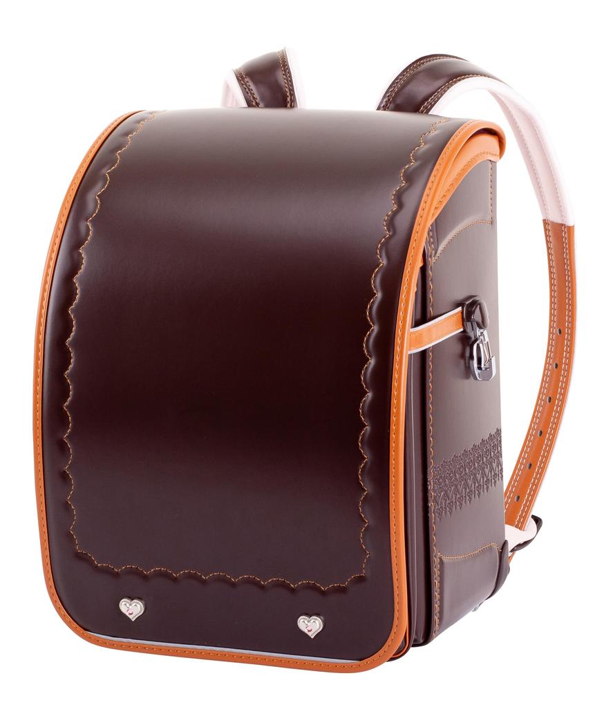 Fuwari School Large for 2021 Made in Repair A4 Flat File Tablet PC Brown x Backpack, Capacity, Lightweight, Girls, Model, Japan, 6-Year Warranty,