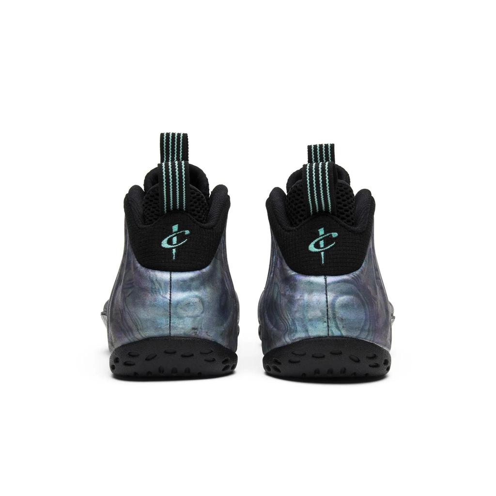 Nike Air Foamposite One Premium 'Abalone' (Unisex) Black / Aurora Green-Black-Aurora Green Basketball Shoes 575420 009