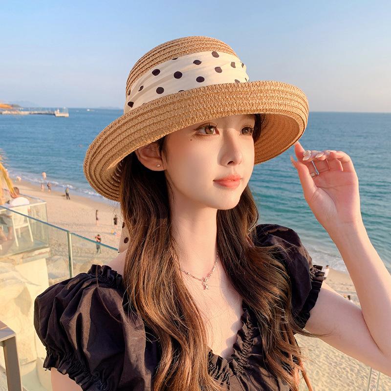 Sunscreen hat summer UV protection big brim sun hat bucket hat straw hat foldable sun hat travel