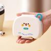 Pill Box Triple Sealing Moisture-Proof Pill Organizer with Independent Compartments Portable Cloud Shape Divided Pill Container with DIY Custom