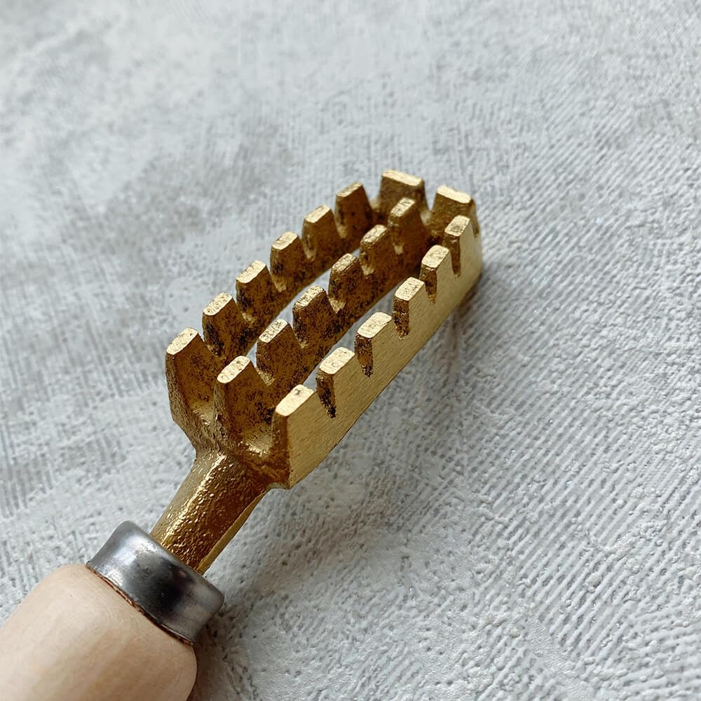 Fish Scale Made in No Total 185mm (Styleneo) Remover, Japan, Brass, Medium, Spatter, Length Approx.