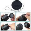 Camera Lens Cap Holder Cover Len Cover For Canon Nikon Sony 37 43 46 Camera Lens Cap Protection Cover With Anti-lost Rope