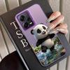 Chubby Panda Back Phone Cover Case for Xiaomi Poco C50 F4 X3 NFC X5 X3 Pro F3 GT C51