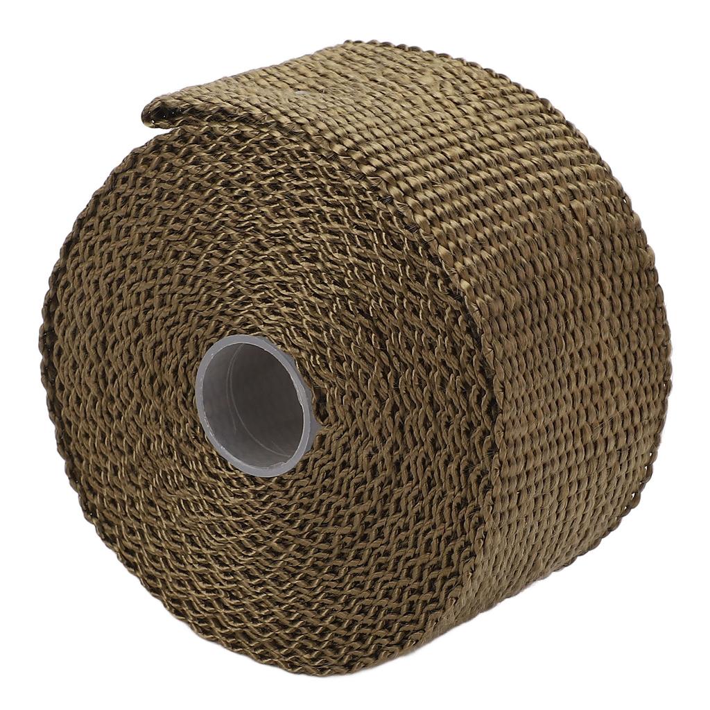 Zeltofen Feuerfestes Band 5m Lang Isolierung Feuerfest Rohrumwicklung Verbrühschutz Ofenrohrschutz