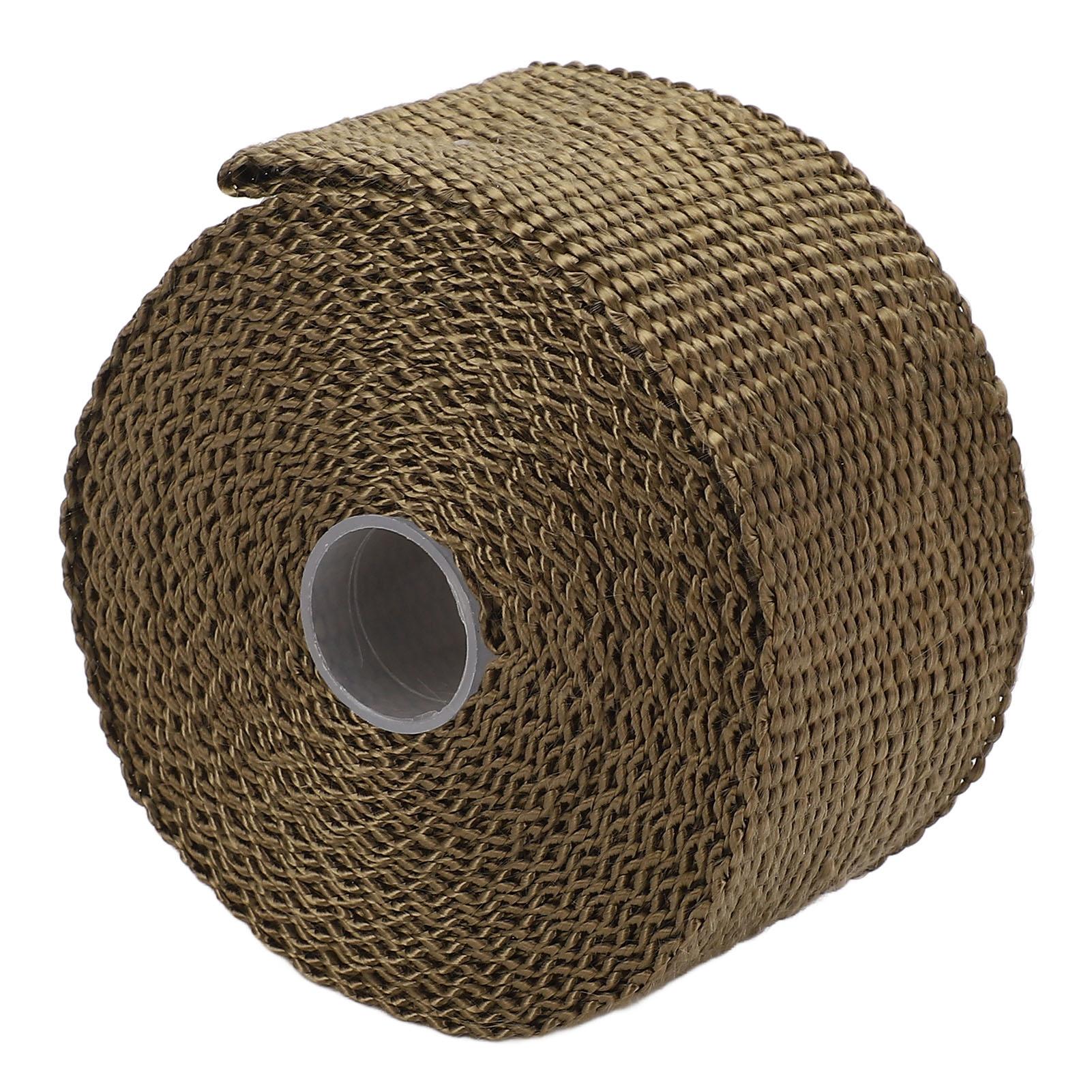 

Тентовая печь Огнеупорная лента 5 м длиной Изоляция Огнеупорная обмотка для труб Защита от ожогов Защита дымохода печи