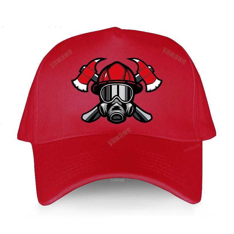 Pălărie unisex pentru femei Pălărie curbată din bumbac pentru departamentul de pompieri de salvare șapcă de baseball potrivită șapcă de soare unisex în aer liber șapcă sport reglabilă