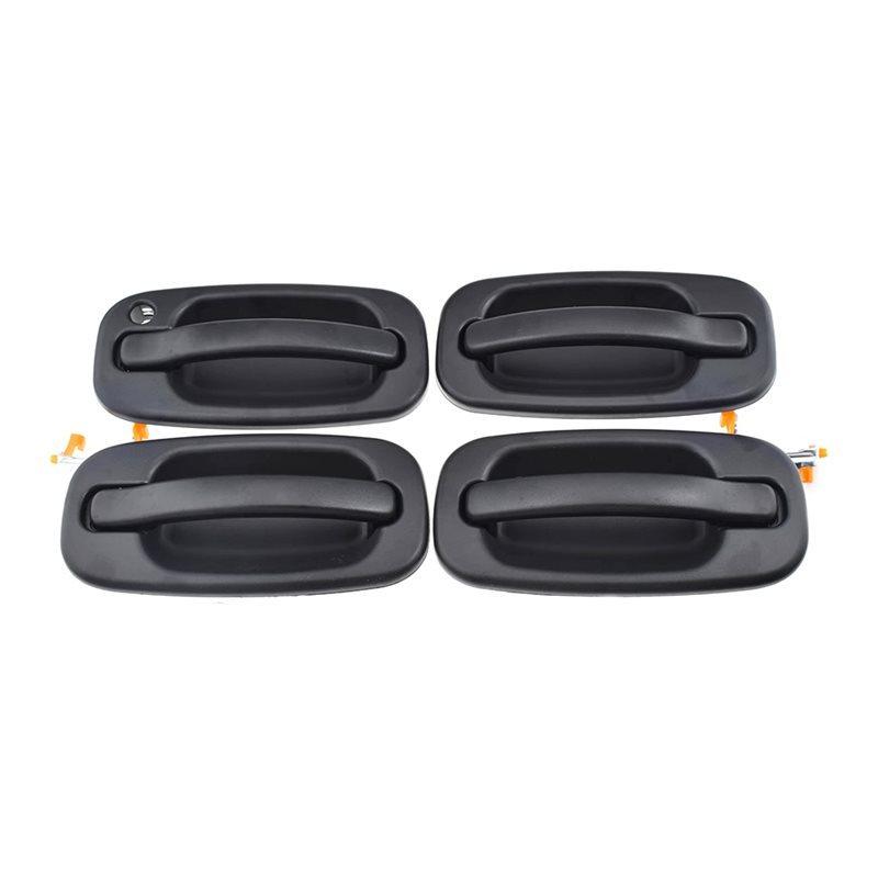 For Silverado Tahoe Suburban Avalanche Cadillac Escalade GMC Sierra 4X Exterior Door Handles 19356468 19356470