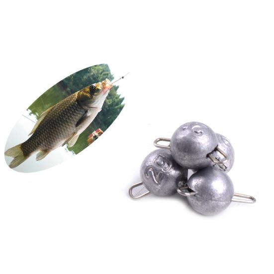 5Pcs 2g/4g/6g/8g/12g Fishing Jig Lead Head Weight Crank Hook Sinker Lure Carp