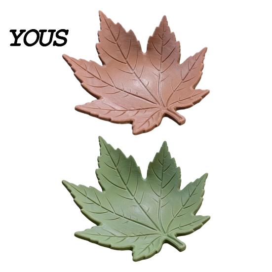 Nature Inspired Decor 3D Printed Maple Leaf Trinket Dish, Autumn Fall Key Tray, Jewelry Desktop Organizer Tray for Entryway, Thanksgiving Tabletop