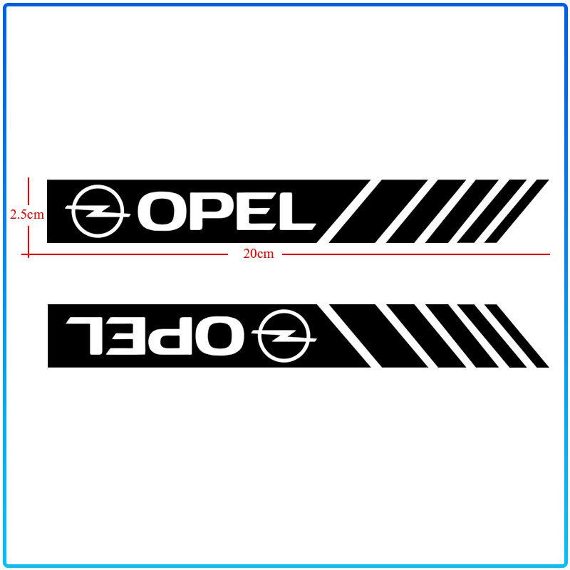 2Pc Car Rear View Mirror Sticker Auto Door Rear View Mirror 3D Sticker Decal For Opel Astra H G J Insignia Mokka Zafira Corsa Vectra B C D