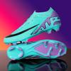 2025 New Football Shoes Men's and Women's High-top Youth Training Long Nails TF Broken Nails Artificial Flat Sports Shoes