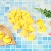 20Pcs/Bag Rubber Yellow Duck Baby Shower Water Toys Children Gift Baby Bath Toys