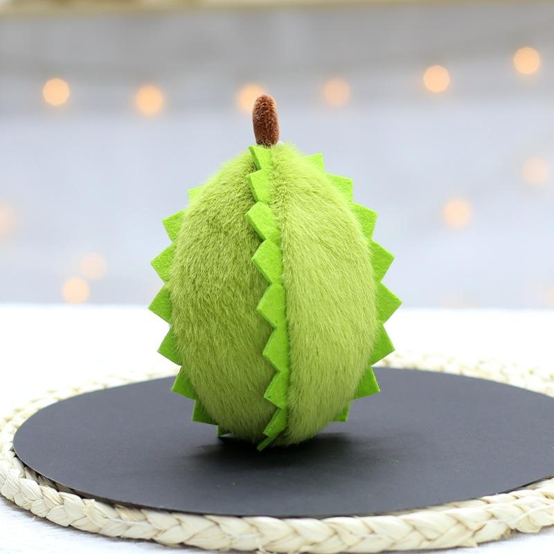 

Durian Doll Plush Toy Decompression Doll Creative Simulation Fruit Keychain 15cm
