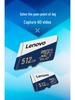 Cartão de Memória TF Lenovo 256GB para Celular, Tablet, Câmera de Painel e Câmera