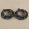 52748SNAA02 52748SNAA10 2Pcs Rear Coil Spring Seat Lower Fit for Honda Civic 2006 2007 2008 2009 2010 2011 Black Rubber