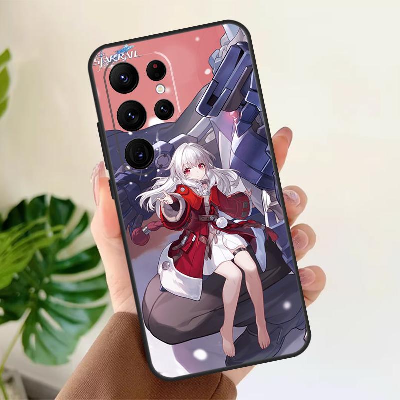 Honkai Star Rail Soft Case For Samsung Galaxy S25 Ultra S21 S22 S23 S24 Plus S9 S10 S20 FE S24 FE Phone Cover