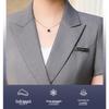 TROMAN Women's Summer Professional Short Sleeve 3-Piece Suit Set