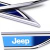 Fkcn4 2pcs Car Accessory Side Doors Blade Car Stickers Car Accessories for Jeep Renegade Wrangler JK Compass Grand Cherokee Gladiator