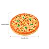 Kids Pizza Cutting Toy Simulation Plastic Pizza Dinette Child Toy Kitchen Pretend Play Food Cooking Kitchen Toys for Girls Kids