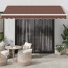 Manual Awning Brown 350x250 cm