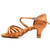 New Hot Latin Dance Shoes Women's High Heel Dance Shoes Tango Soft Bottom Dance Shoes 5.5/7.5/8.5cm Girls Salsa Ballroom Shoe
