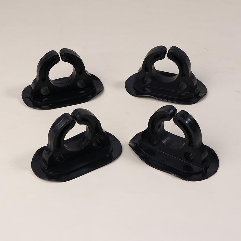 2/4 Stück Gummi-Paddel-Aufbewahrungshalter Boots-Paddelhalter-Clips Ruderhalter für Kajaks Kanus Ruderboote Schlauchboote