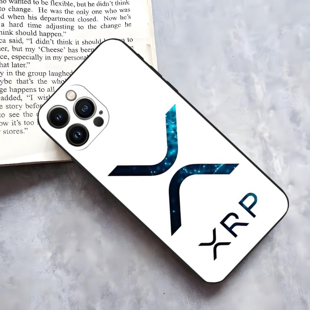 

Xrp Ripple Crypto Phone Case for iphone 15 14 Pro 13 Mini 11 12 Max Xr X Xs 8 Plus Shockproof Back Cover iPhone13 Pro