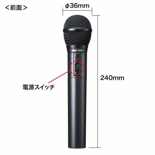 Sanwa Supply Wireless Microphone MM-SPHMW4