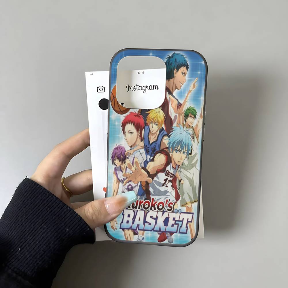 Kuroko Basketball Phone Case For IPhone 17 16 15 11 12 13 14 Pro Max Soft Corrugated Silicone Cover Case