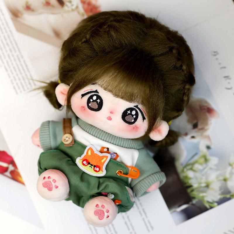 20cm Anime Plush Star Dolls Cute Stuffed Customization Figure Toys Idol Cotton Girls Baby Doll Plushies Toys Collection Gifts
