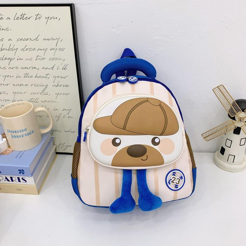 Schoolbag New Kindergarten Baby Foreign Style School Bag Cartoon Cute Printed Backpack Children's Lightweight Casual Backpack