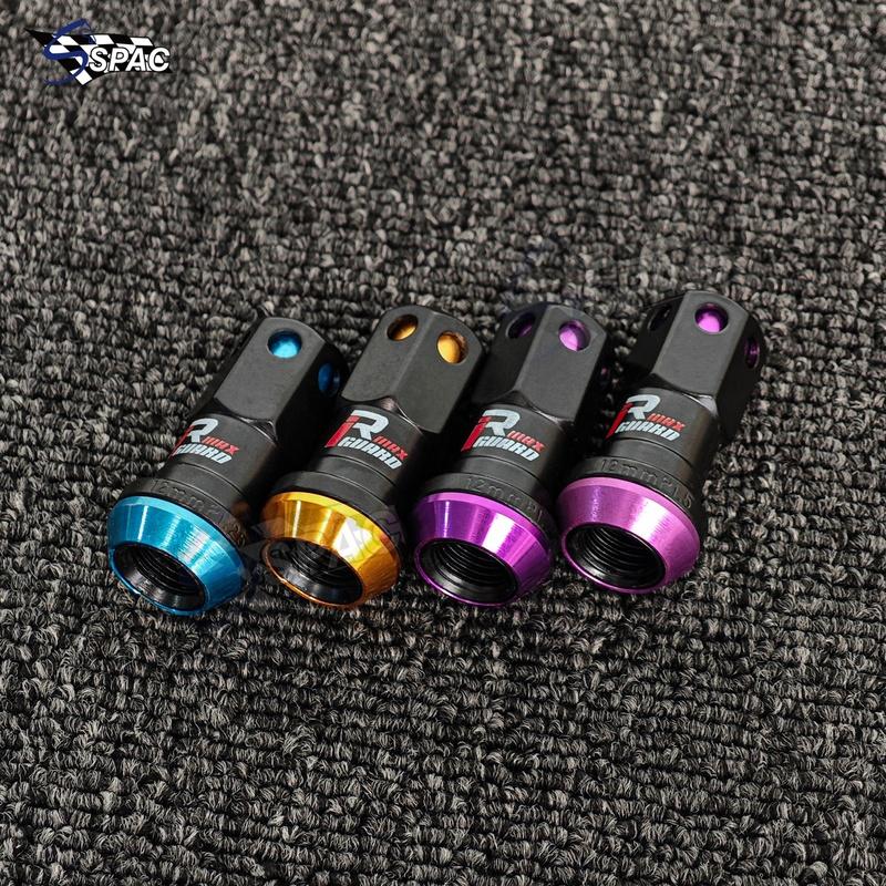 Racing Wheel Lug Nuts Racing Composite Lock Lug Nuts with Security Key M12x1.5/1.25
