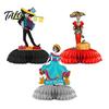 Festival-Atmosphäre Tischdekorationen 3 Stück Tag der Toten Schädel Waben-Dekoration, 6 Stile Zucker Traditionelle Mexikanische Fiesta Party-Mitgebsel Figuren für