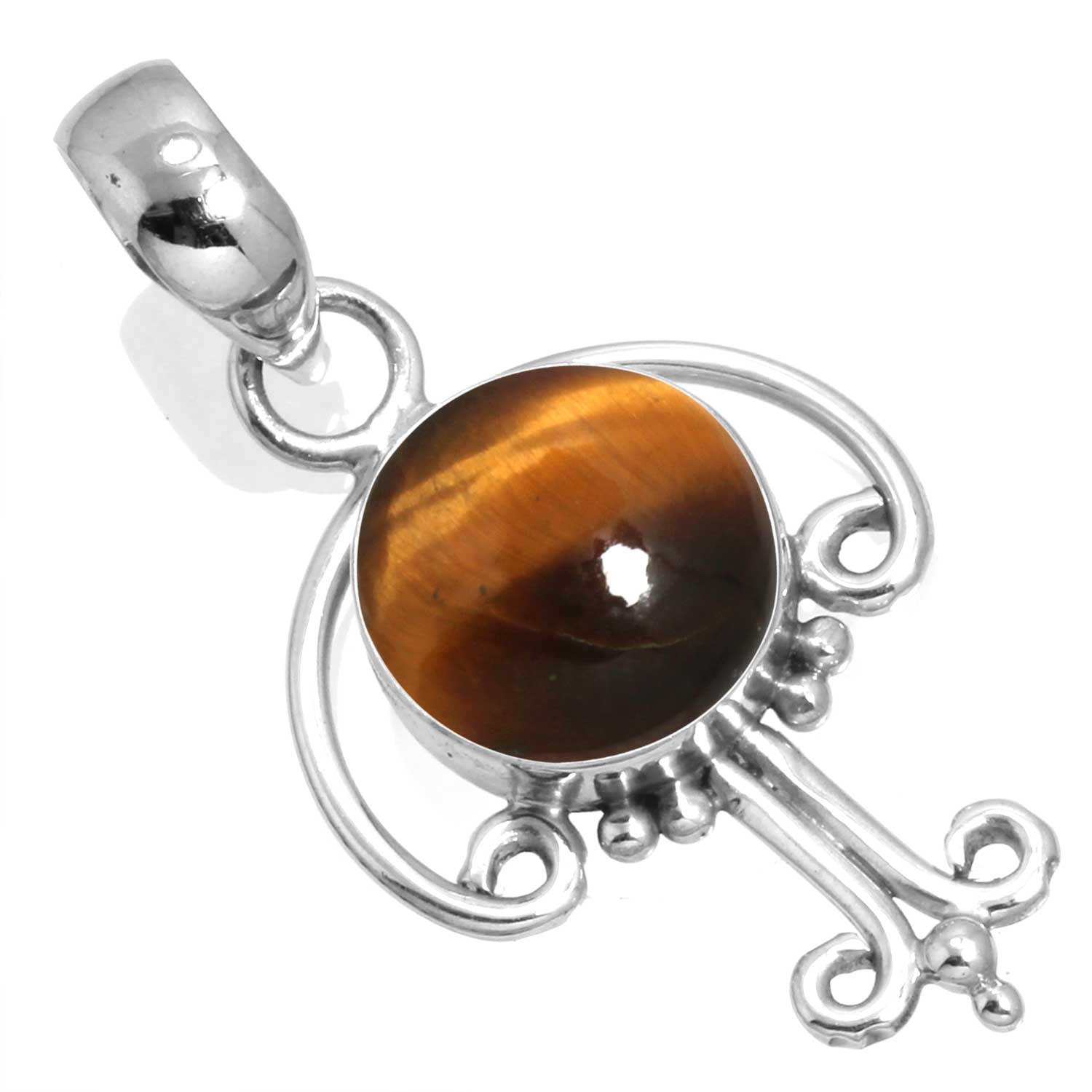 

Подвеска из стерлингового серебра 925 пробы Женская с драгоценным камнем Ручной работы Ювелирное изделие Подарок на помолвку Малахит Лунный камень Розовый кварц Красный камень Дымчатый топаз Тигровый глаз Солитер глаз тигра