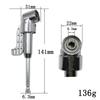 105° Angle Screwdriver Hexagonal Shank Angle Screwdriver Electric Drill Long and Short Corner Wrenches Adjustable Flexible Shaf