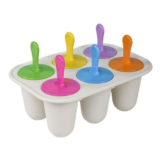 Silicone Popsicles Molds BPA-Free Easy Release Ice Pop Mold with Sticks