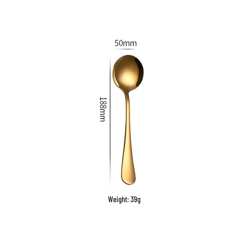 Stainless Steel Cutlery Set: Knife, Fork, Spoon, Steak Knife, Dinner Fork, Coffee Spoon, Ice Spoon, Cake Spatula for Restaurants and Hotels