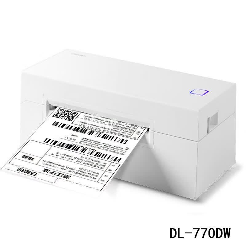 Deli DL-770DW Bluetooth Thermal Label Printer CN plug (adapter included)