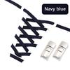 No Tie Shoes Laces for Flat Running Shoes Convenient and Fast for Kids Adult Elastic Laces for Sneakers Cross Buckle Shoelaces