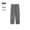 Semir Unisex Loose Straight-Leg Casual Knit Pants