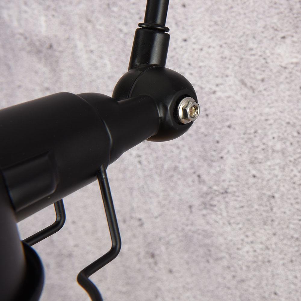 Klasik İskandinav loft endüstriyel tarzı ayarlanabilir Duvar Lambası Vintage aplik duvar ışıkları LED armatür